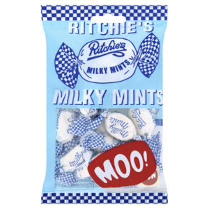 Picture of Bags Milky Mint Ritchies 100g x18